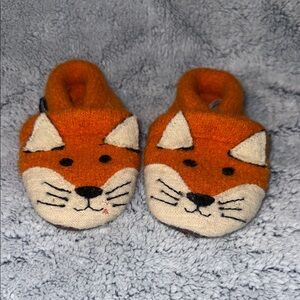 Cute Fox Baby Booties